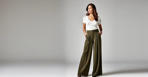 Pantalon large pour femme : tendance et confort à portée de main